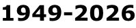 1949-2026